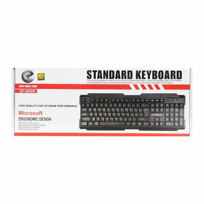 کیبورد باسیم XP Product مدل XP-8600N - مشکی