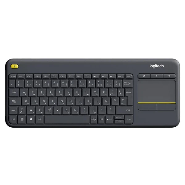 کیبورد بی‌سیم لاجیتک مدل LOGITECH K400 plus