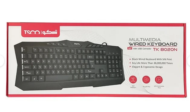 کیبورد تسکو مدل TK 8020N