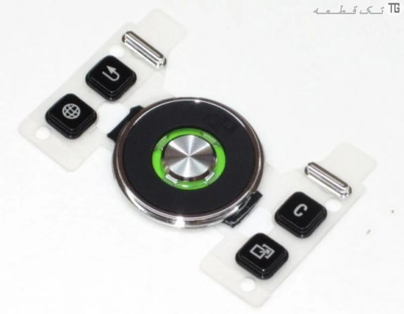 کیبورد‌صفحه‌کلید سونی‌اریکسون (مشکی‌سبز)(اورجینال) Keyboard Sony Ericsson S500