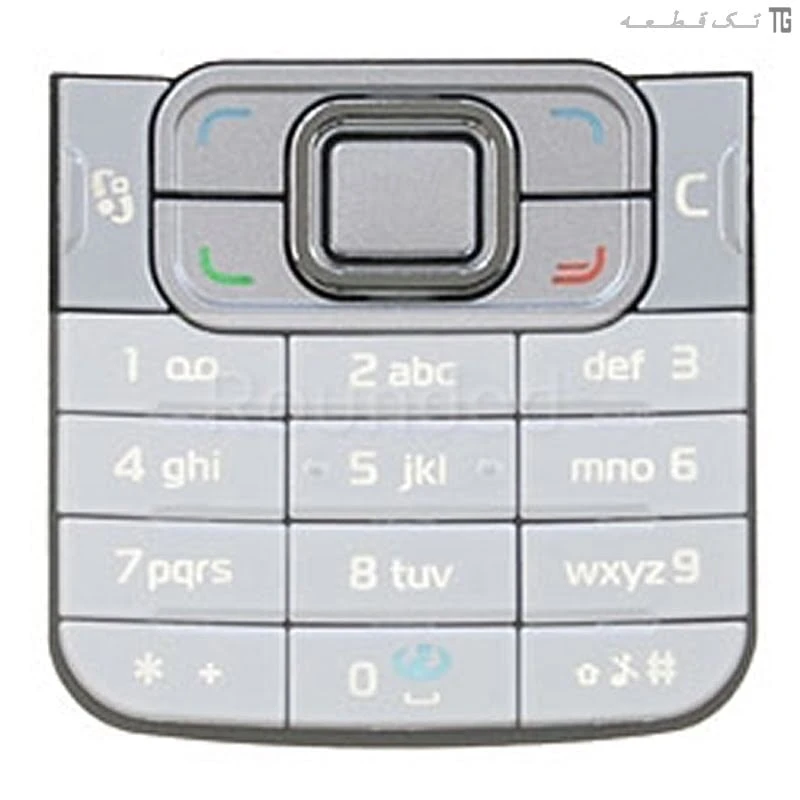 کیبورد‌صفحه‌کلید نوکیا (سفید)(اورجینال) Keyboard Nokia 6120 classic