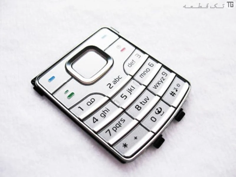 کیبورد‌صفحه‌کلید نوکیا (سفید)(اورجینال) Keyboard Nokia 6500 classic