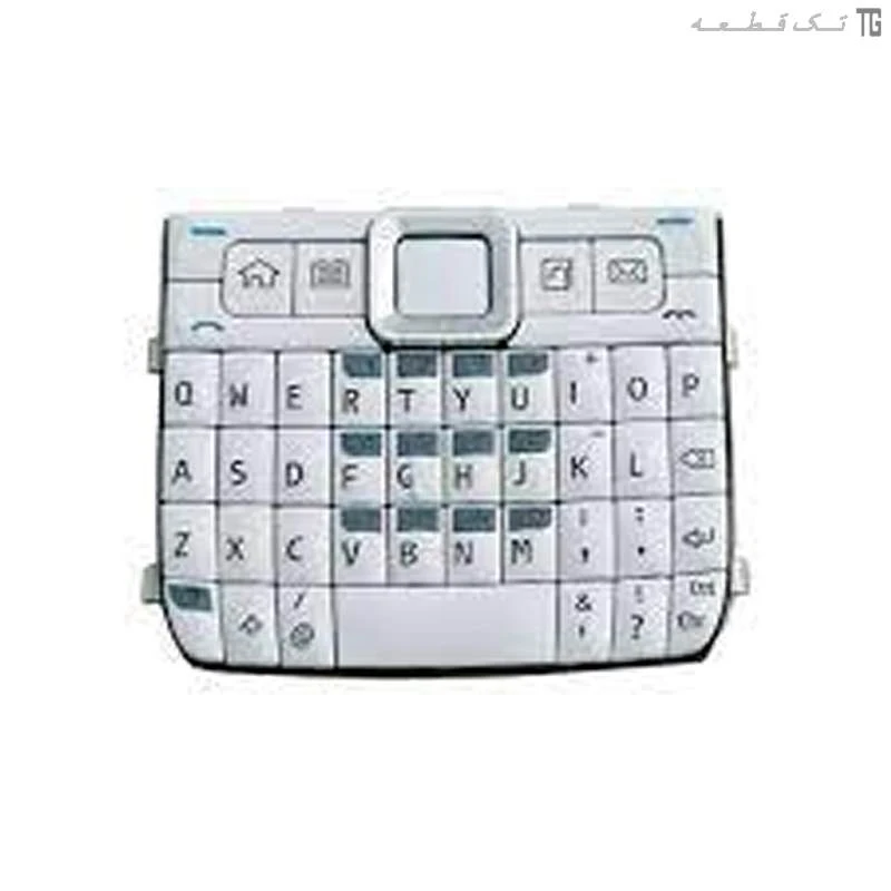 کیبورد‌صفحه‌کلید نوکیا (سفید)(اورجینال) Keyboard Nokia E71