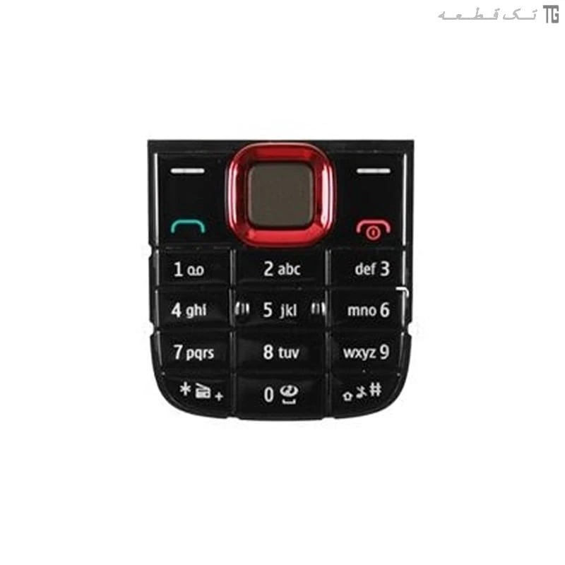 کیبورد‌صفحه‌کلید نوکیا (قرمز)(اورجینال) Keyboard Nokia 5130 XpressMusic