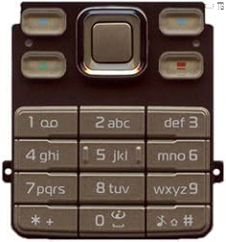 کیبورد‌صفحه‌کلید نوکیا (قهوه‌ای)(اورجینال) Keyboard Nokia 6300