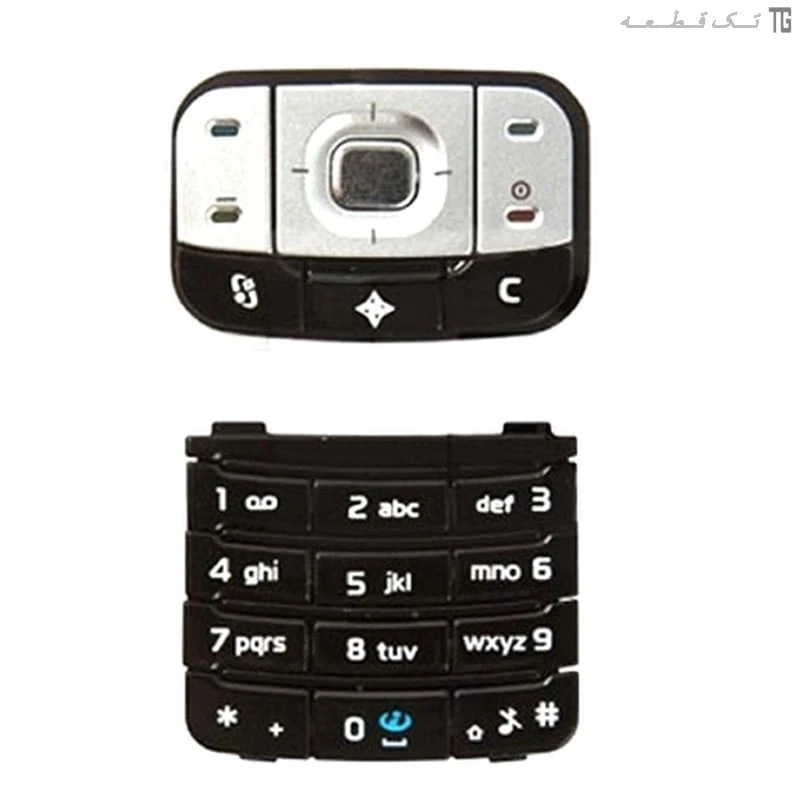 کیبورد‌صفحه‌کلید نوکیا (مشکی)(اورجینال) Keyboard Nokia 6110 Navigator