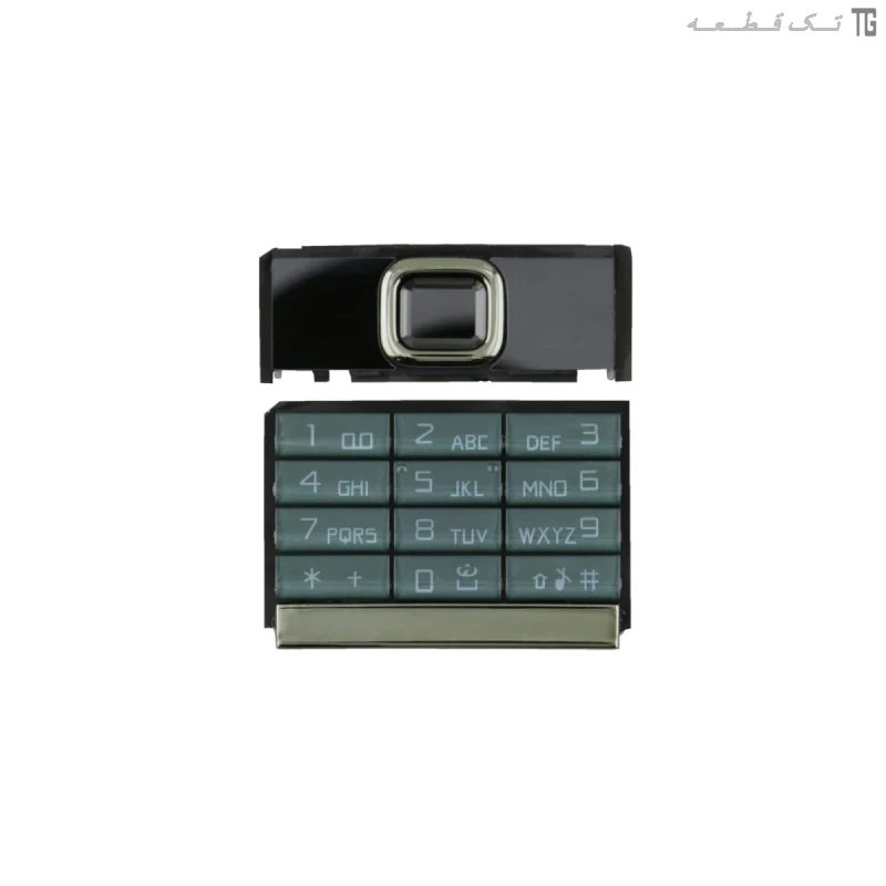کیبورد‌صفحه‌کلید نوکیا (مشکی)(روکاری) Keyboard Nokia 8800 Arte