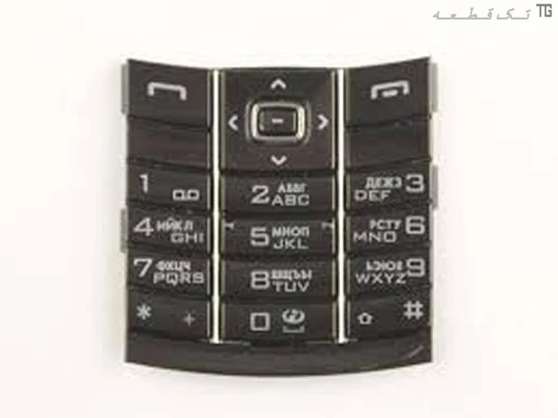 کیبورد‌صفحه‌کلید نوکیا (مشکی)(روکاری) Keyboard Nokia 8800