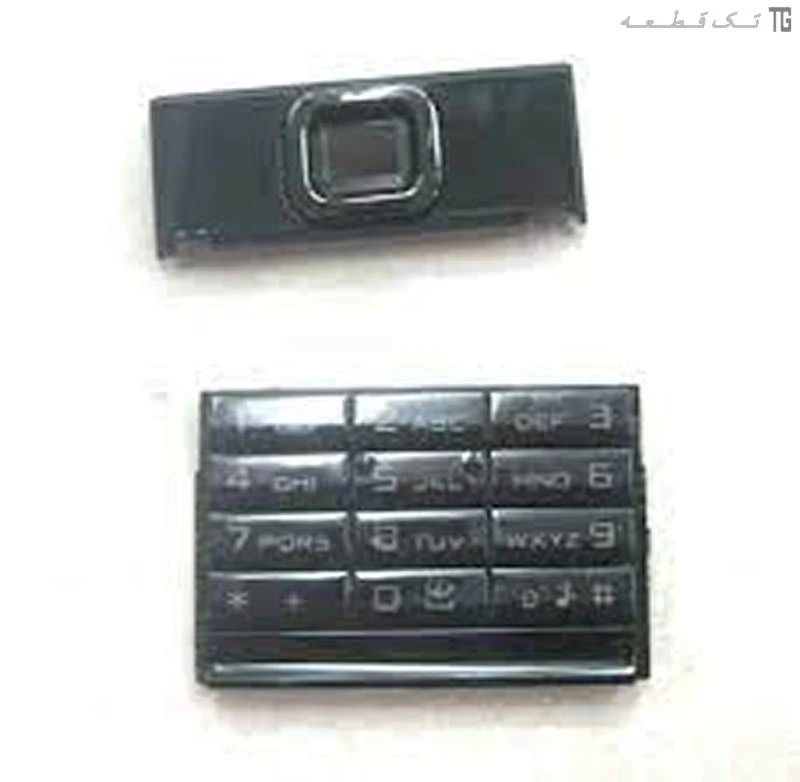 کیبورد‌صفحه‌کلید نوکیا (پایین)(مشکی)(روکاری) Keyboard Nokia 8800Arte