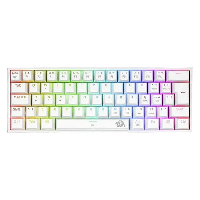 کیبورد مخصوص بازی ردراگون مدل K617 FIZZ BLUE SWITCH