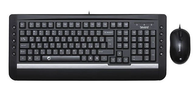 کیبورد و ماوس باسیم بیاند مدل BMK-6141