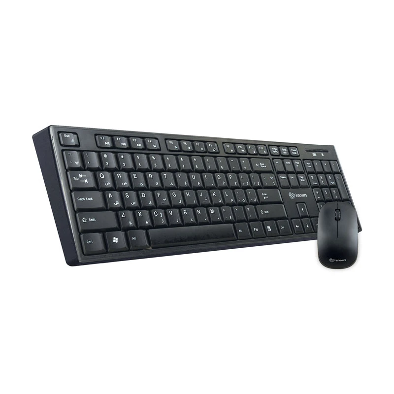 کیبورد و ماوس بی سیم اینوورس مدل IMK-6372RF1 با گارانتی 12 ماهه اینوورس