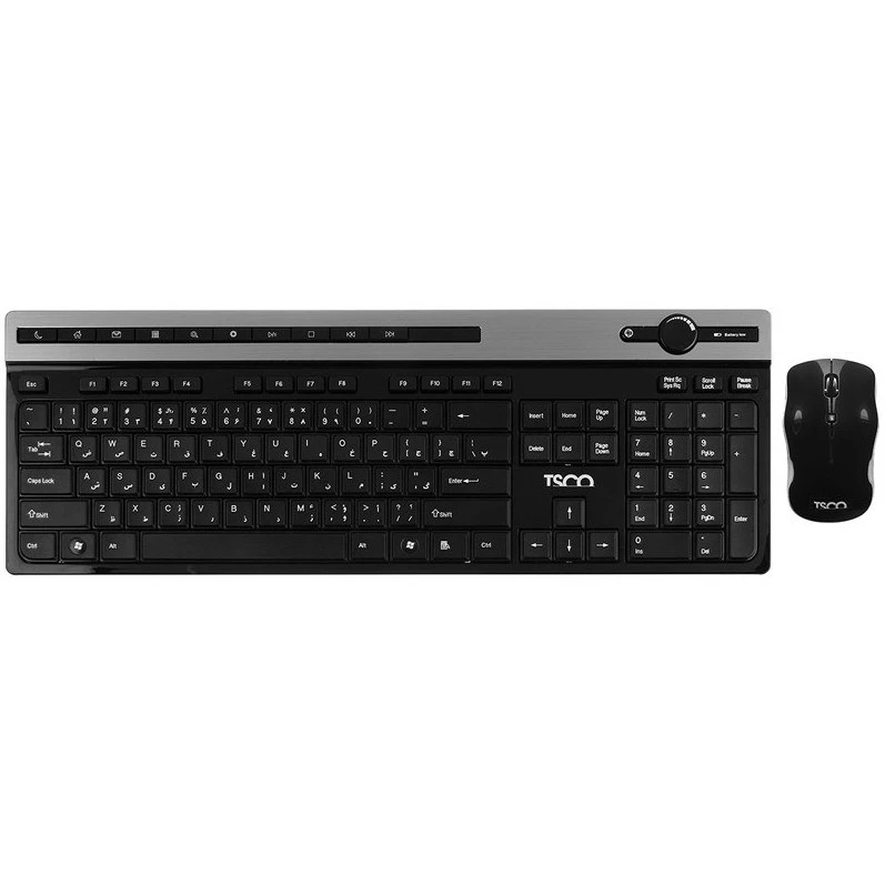 کیبورد و ماوس بی سیم تسکو مدل TKM 7106W