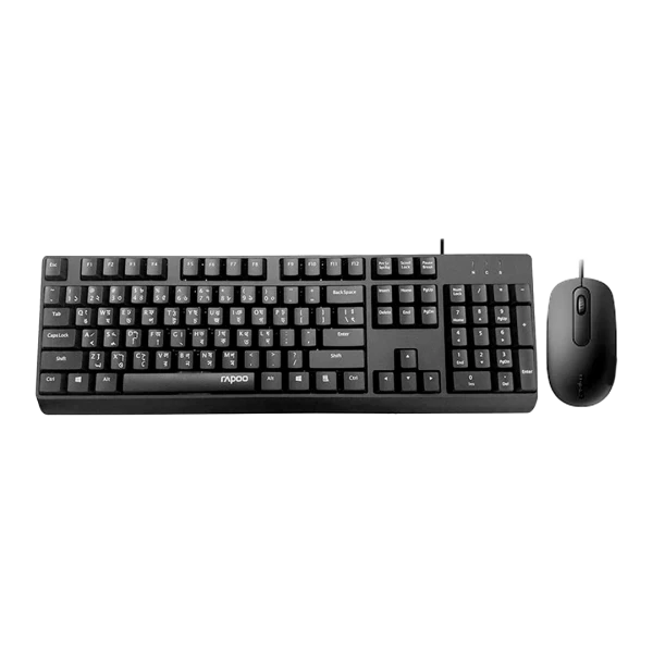 کیبورد و ماوس رپو | Rapoo KEYBOARD MOUSE X130Pro White