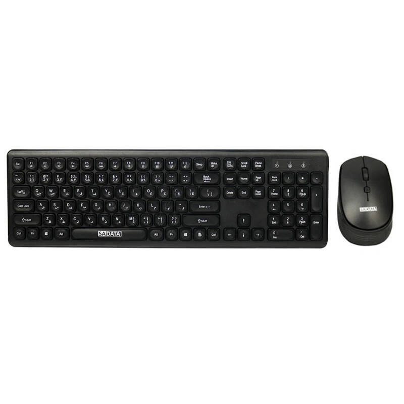 کیبورد و ماوس سادیتا مدل SKM-3401WL