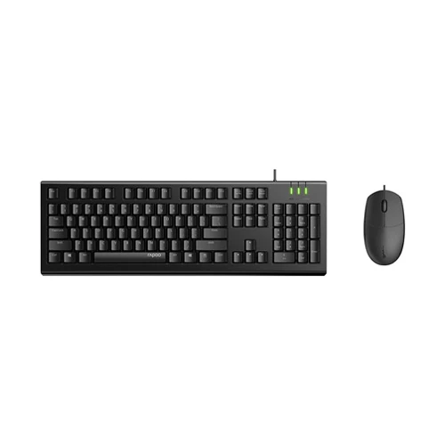 کیبورد و ماوس سیم دار رپو مدل X125S