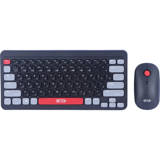 کیبورد و موس بی سیم دیتکس پلاس Detex مدل DK 704