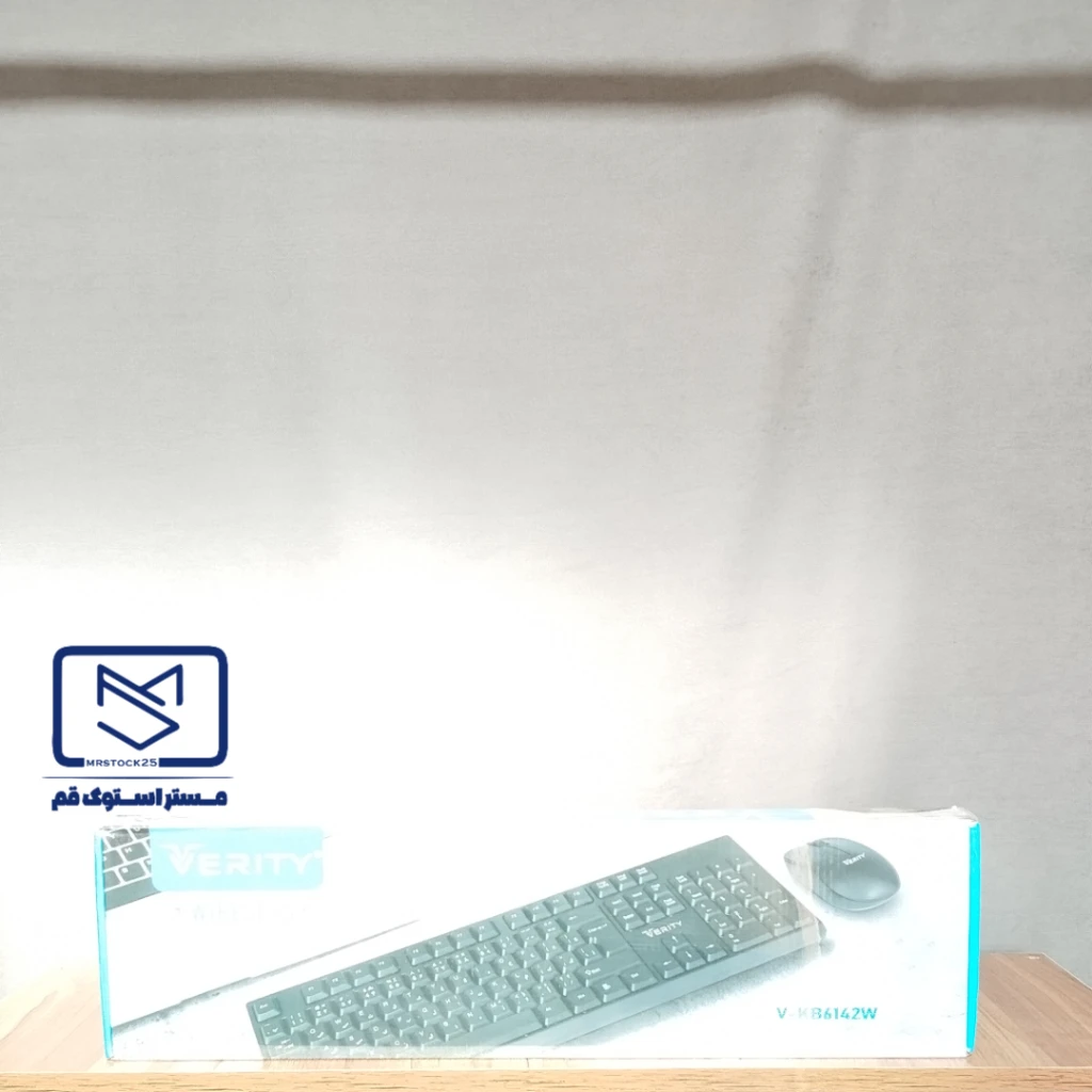 کیبورد و موس بی سیم وریتی مدل VERITY V-KB6142w