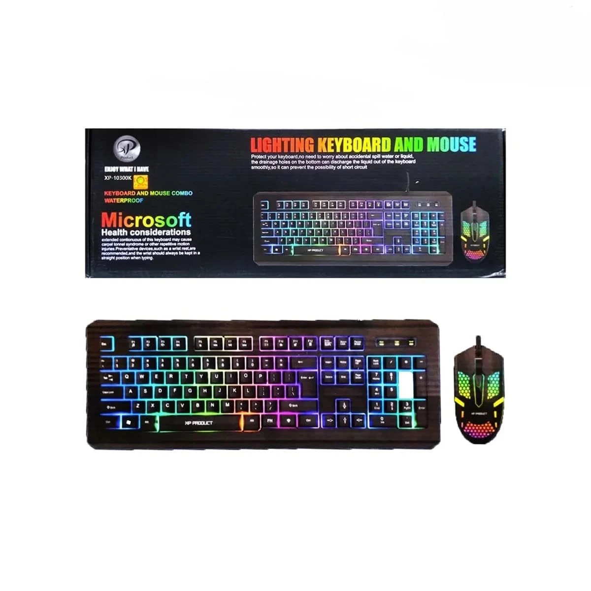 کیبورد و موس گیمینگ XP-10300