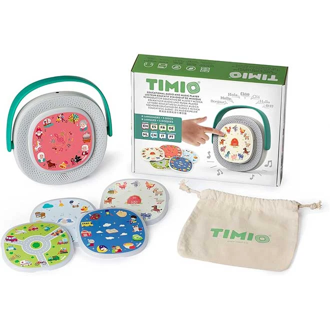 کیت آموزش 8 زبان کودکان مناسب 2 تا 6 سال TIMIO Starter Kit