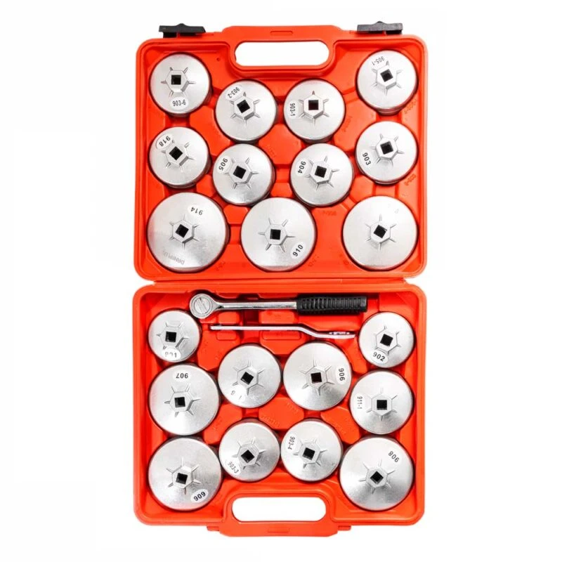 کیت آچار فیلتر روغن کاسه ای 23 عددی مدل D125923 برند DANAPLUS