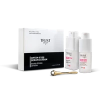 کیت جوانساز دور چشم تراست – Trust Eye Rejuvenation Kit (سرم + کرم ضد پف و تیرگی + گواشا رایگان)