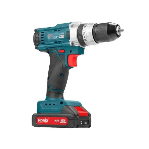کیت دریل شارژی 20 ولت 53 پارچه رونیکس مدل RS-8620