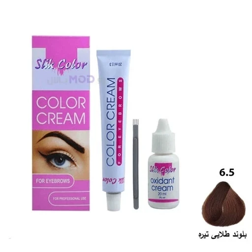 کیت رنگ ابرو سلیک کالر شماره 8.54 بلوند طلائی تیره