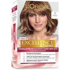 کیت رنگ مو لورال اصل مدل Excellence شماره7