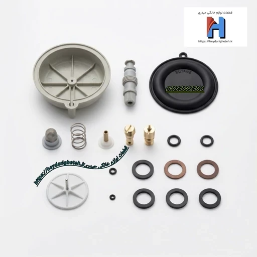 کیت سرویس رگولاتور آب آبگرمکن دیواری بوتان B115