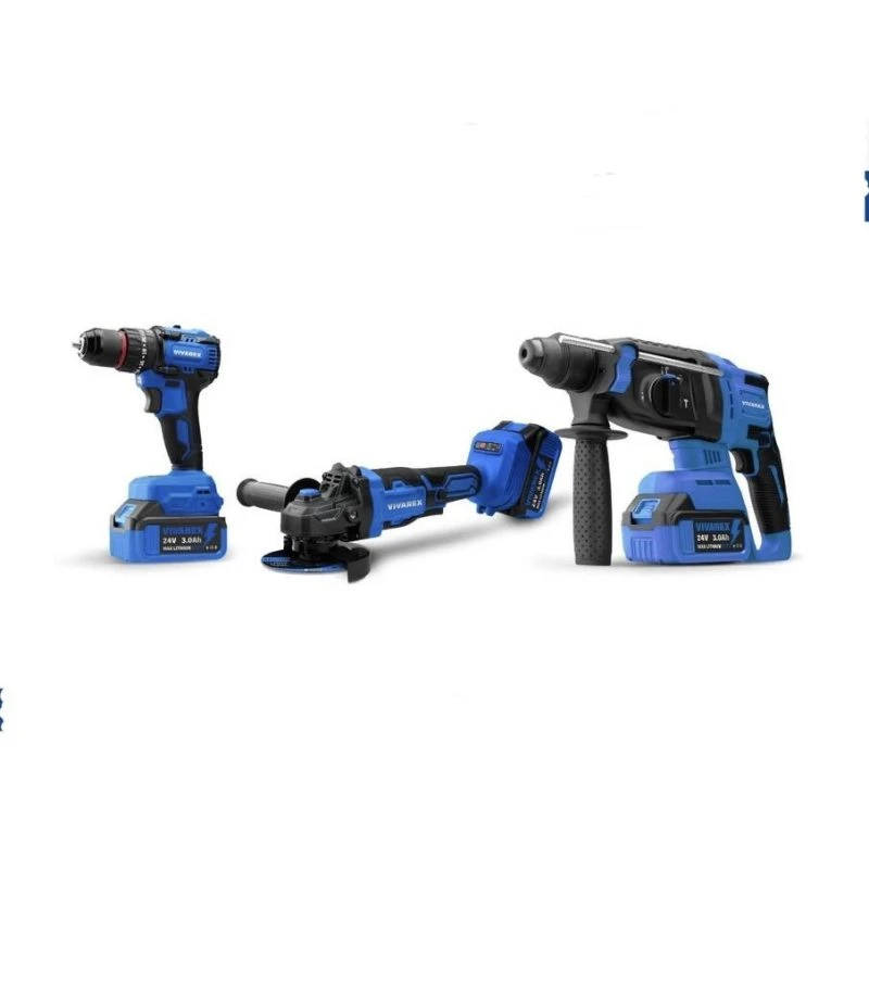 کیت شارژی براشلس ۳ عددی ویوارکس ۲ باطری مدل VR2403-BCK