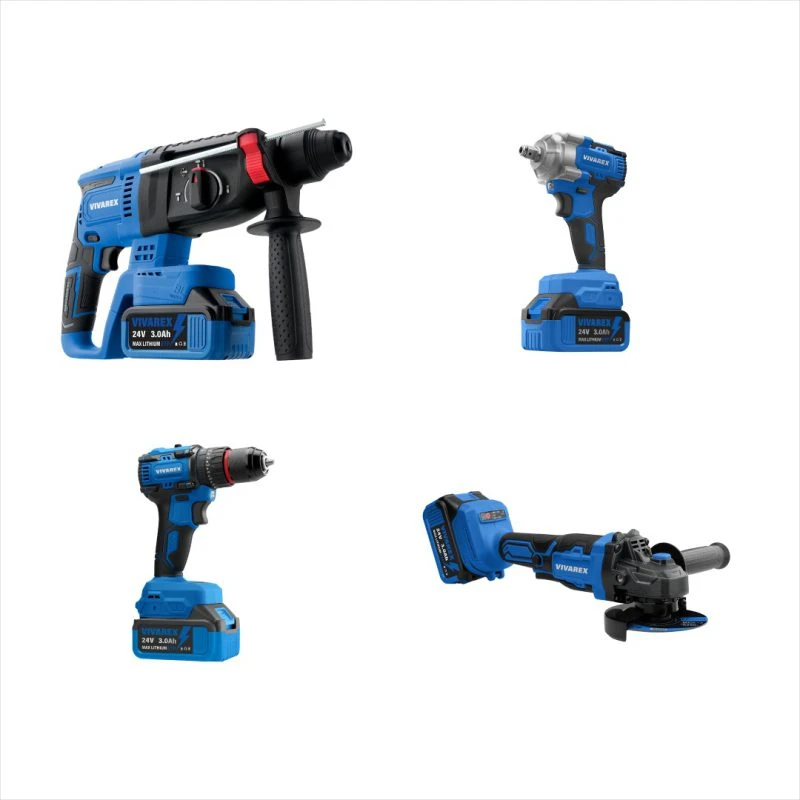 کیت شارژی براشلس ۴ عددی ویوارکس مدل VR2404-BCK