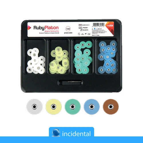 کیت پرداخت کامپوزیت ، چهار زبری متفاوت ،80 عددی دیسک مرکز فلزی + ماندرل اینچی