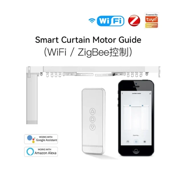 کیت پرده هوشمند زیگ‌بی GM46-614-Zigbee