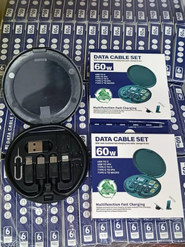 کیت کابل چندکاره ۶۰ وات Multifunction Data Cable Set