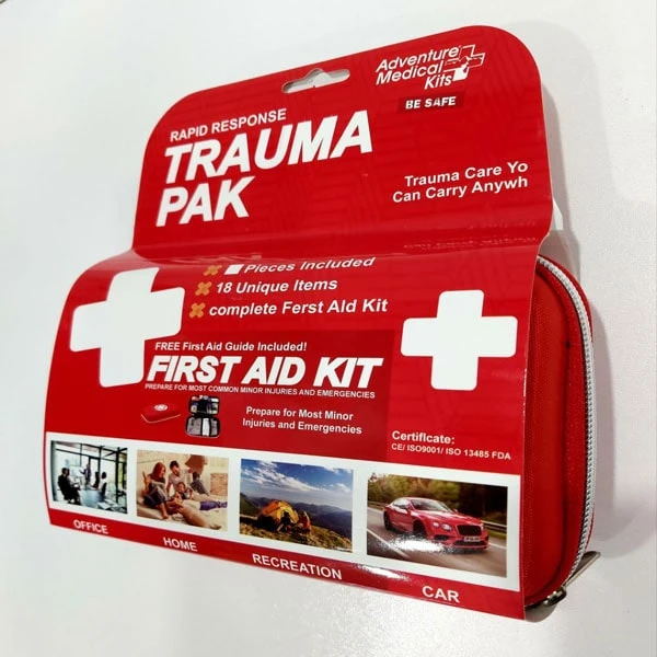 کیت کمک های اولیه 18 تیکه Trauma pak