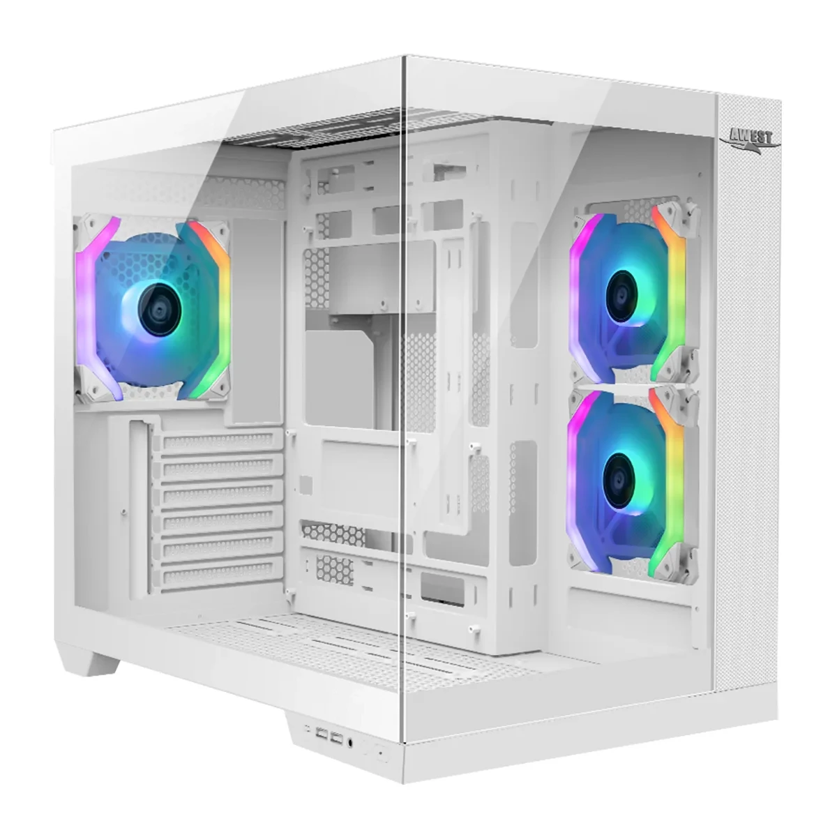 کیس کامپیوتر اوست AWEST GT-AQ12-MW GAMING