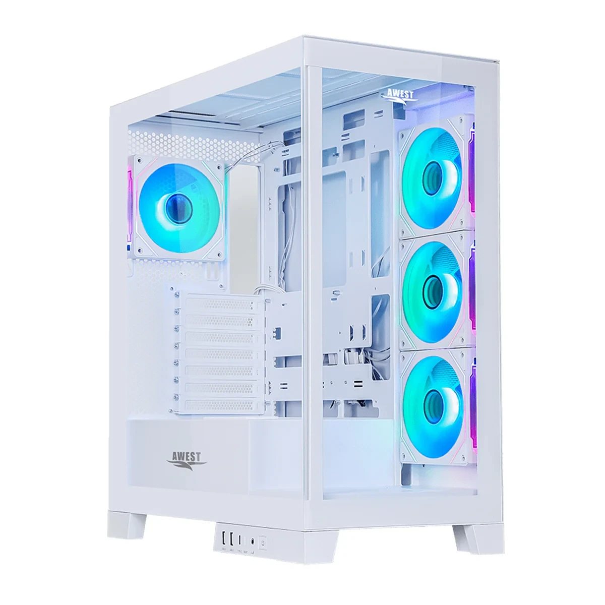 کیس کامپیوتر اوست AWEST GT-AQ16-MW GAMING