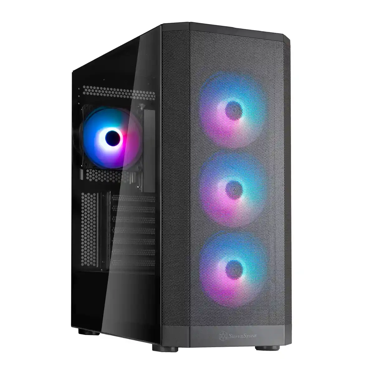 کیس کامپیوتر سیلوراستون SilverStone FARA 514X ATX Tower ARGB Black