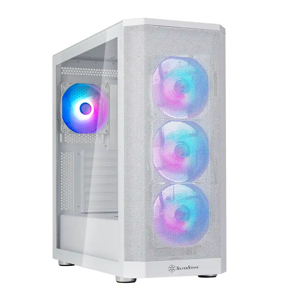 کیس کامپیوتر سیلوراستون SilverStone FARA 514X ATX Tower ARGB White
