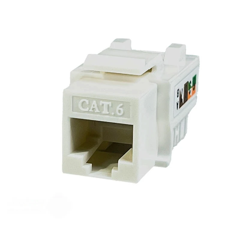 کیستون شبکه Cat6 UTP سفید 90 درجه ونتولینک