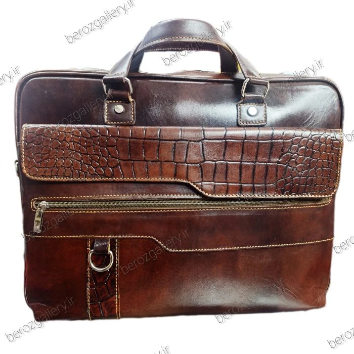 کیف اداری چرم طبیعی اسپرت زنانه و مردانه