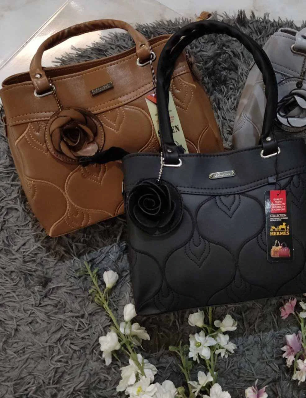 کیف بزرگ گل آویز