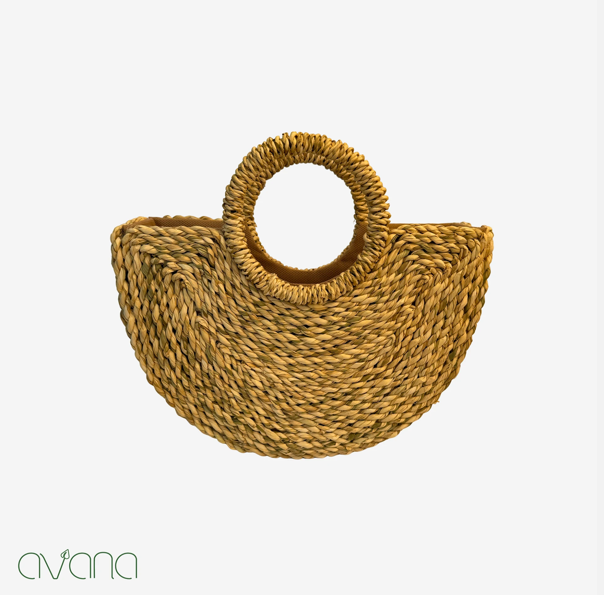 کیف حصیری دسته دار
