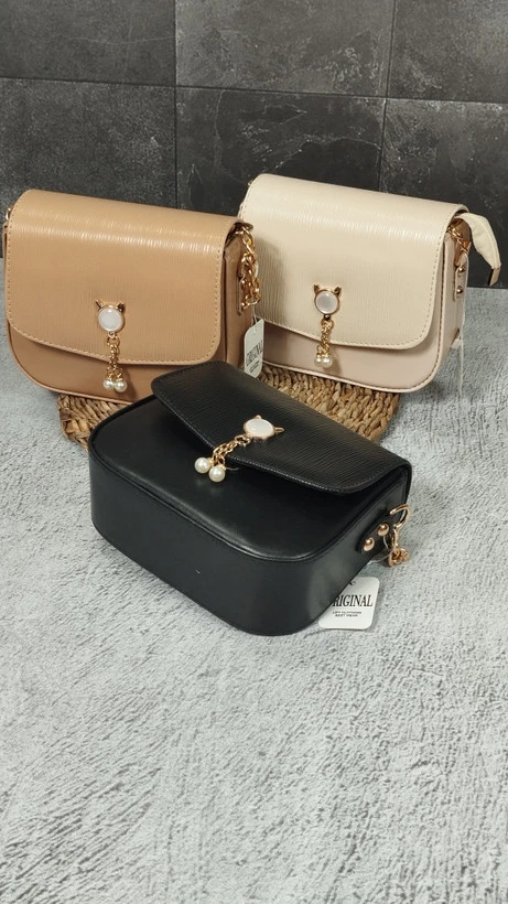 کیف دخترانه سگکک گربه ای