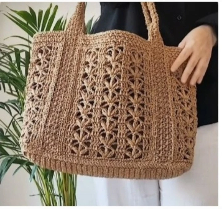 کیف ساحلی رافیا مدل لوتوس پرداخت چند مرحله یی پیام داده شود