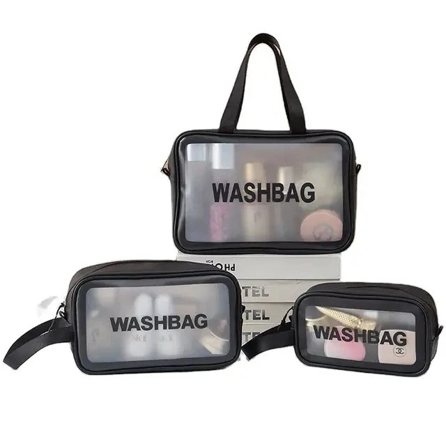 کیف لوازم آرایش دخترانه مدل Washbag مجموعه 3 عددی