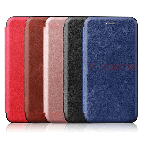 کیف محافظ چرمی Leather Standing Magnetic Cover For Samsung Galaxy M40
