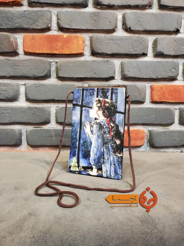 کیف موبایل طرح دختر کد 19d57