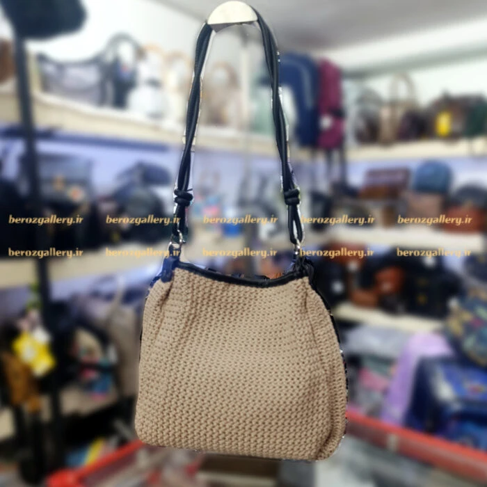 کیف مکرومه زنانه بسیار سبک